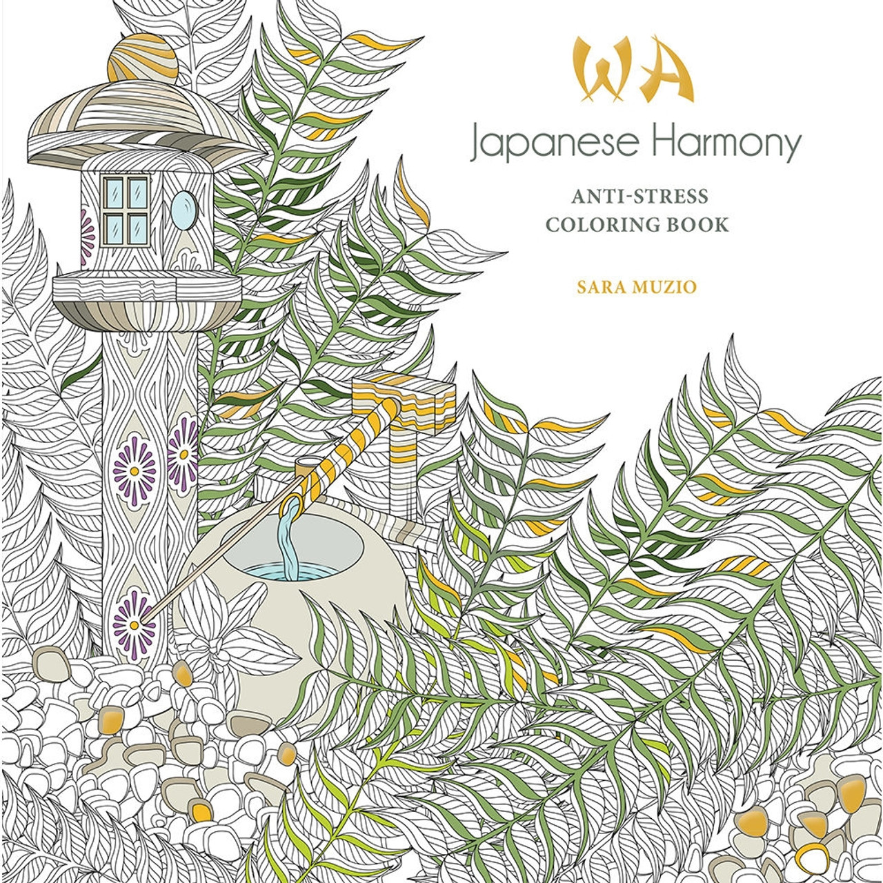 Japanese Harmony Coloring Book [Book]