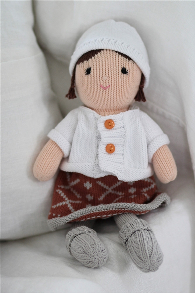Organic Stuffed Doll Handmade Girl Fair Trade Baby Gifts