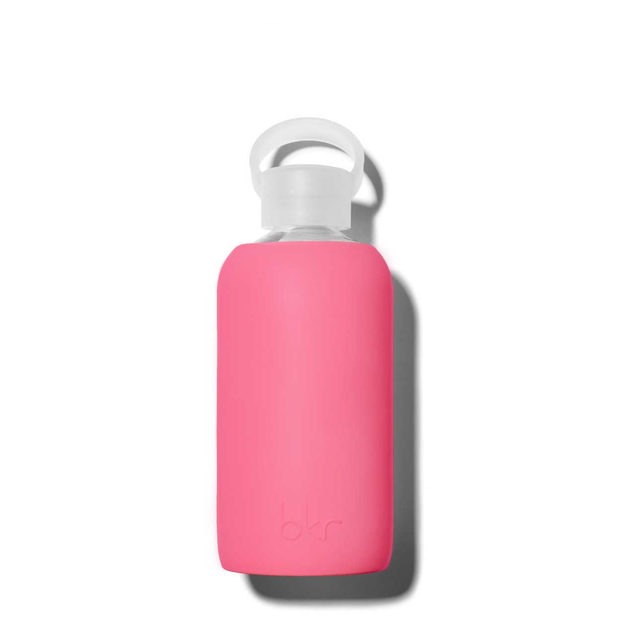 bkr Glass Water Bottle - Hot Pink 500ml