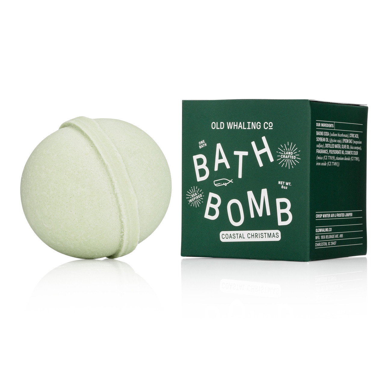 Handmade Bath Bomb - Coastal Christmas Handmade Bath Bomb - Coastal Christmas