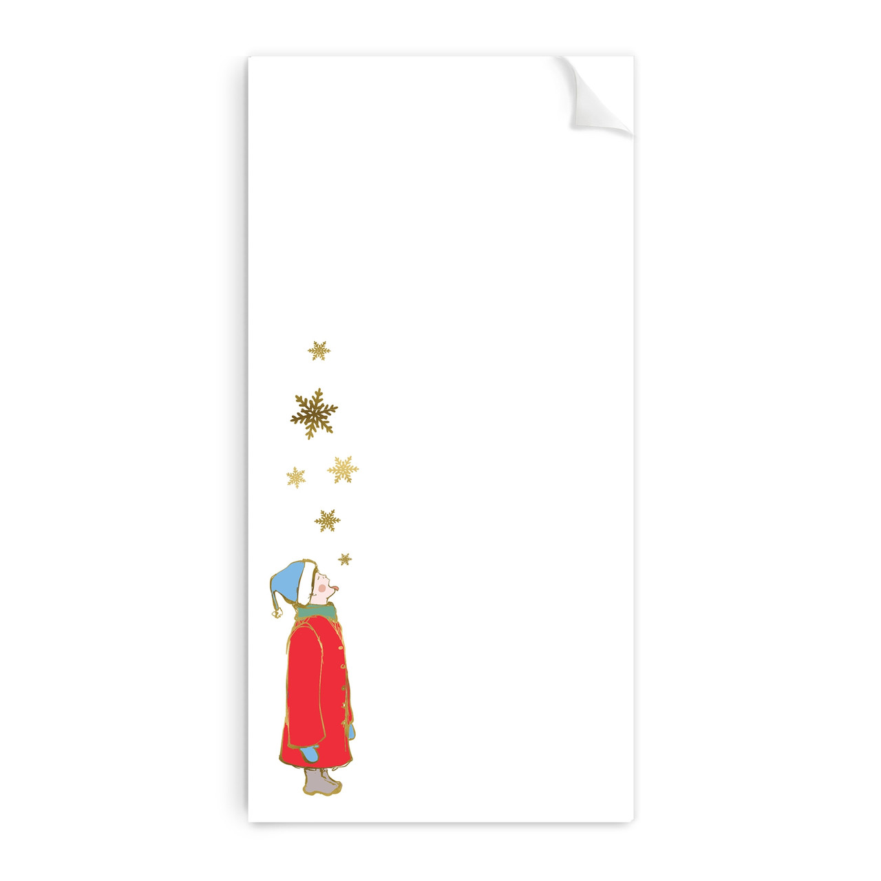 Snowflake Child Notepad Snowflake Child Notepad
