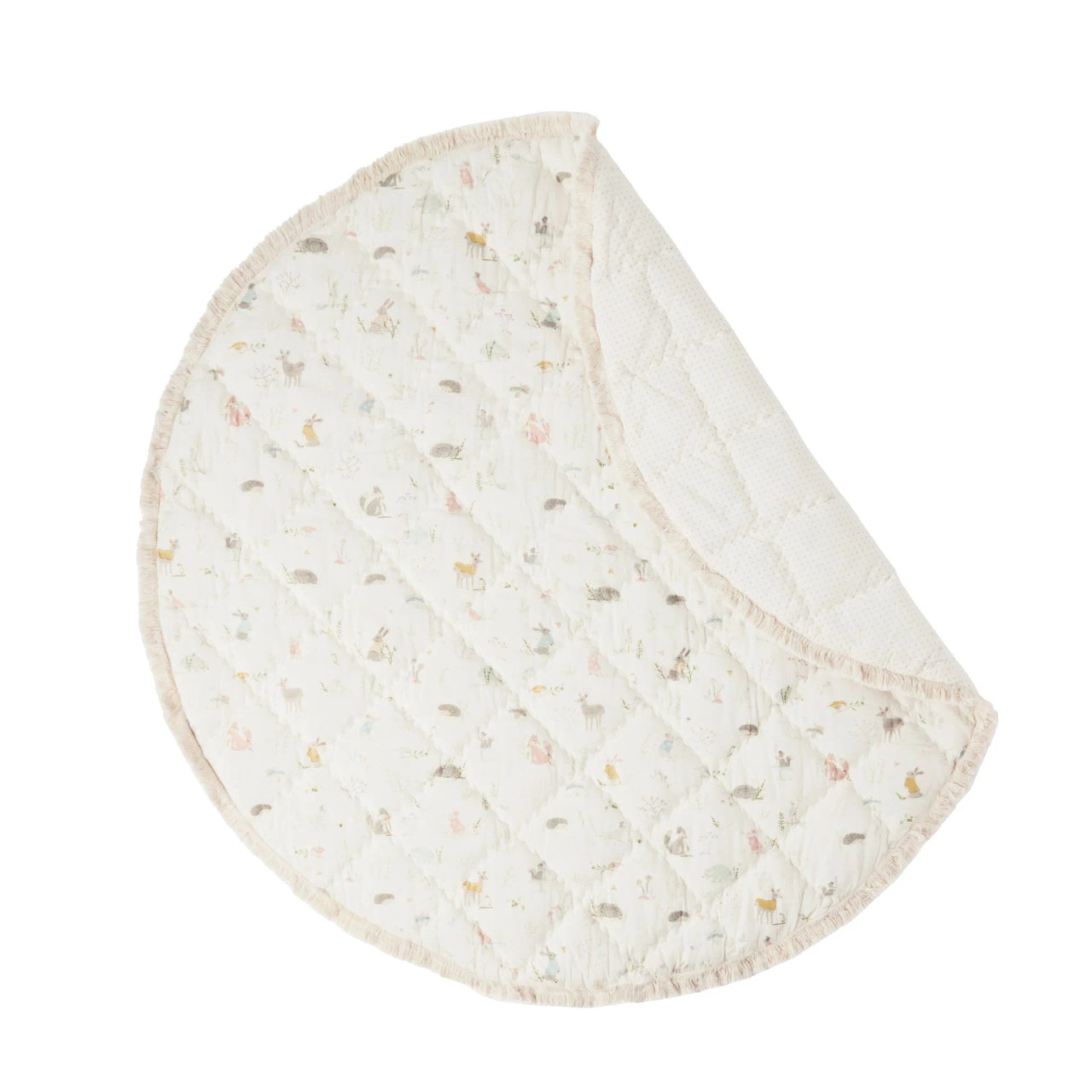 Quilted Baby Play Mat - Forest Fable
