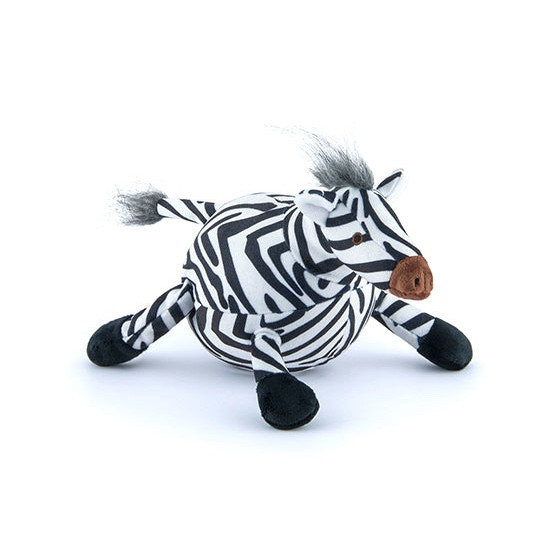 Recycled Dog Toys EcoFriendly Plush Dog Toy Zebra