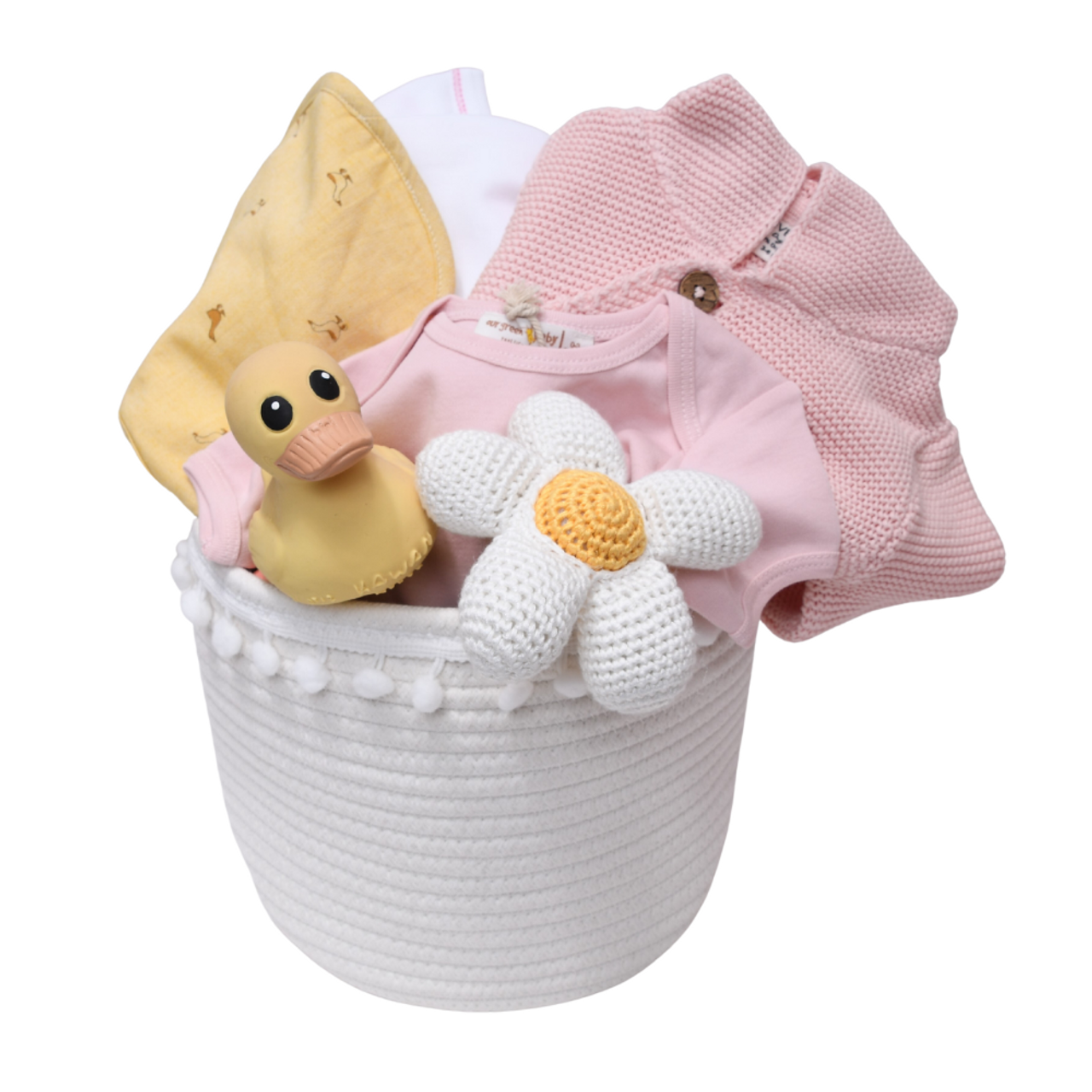 Spring Baby Gift Basket Girl - Pink Lemonade