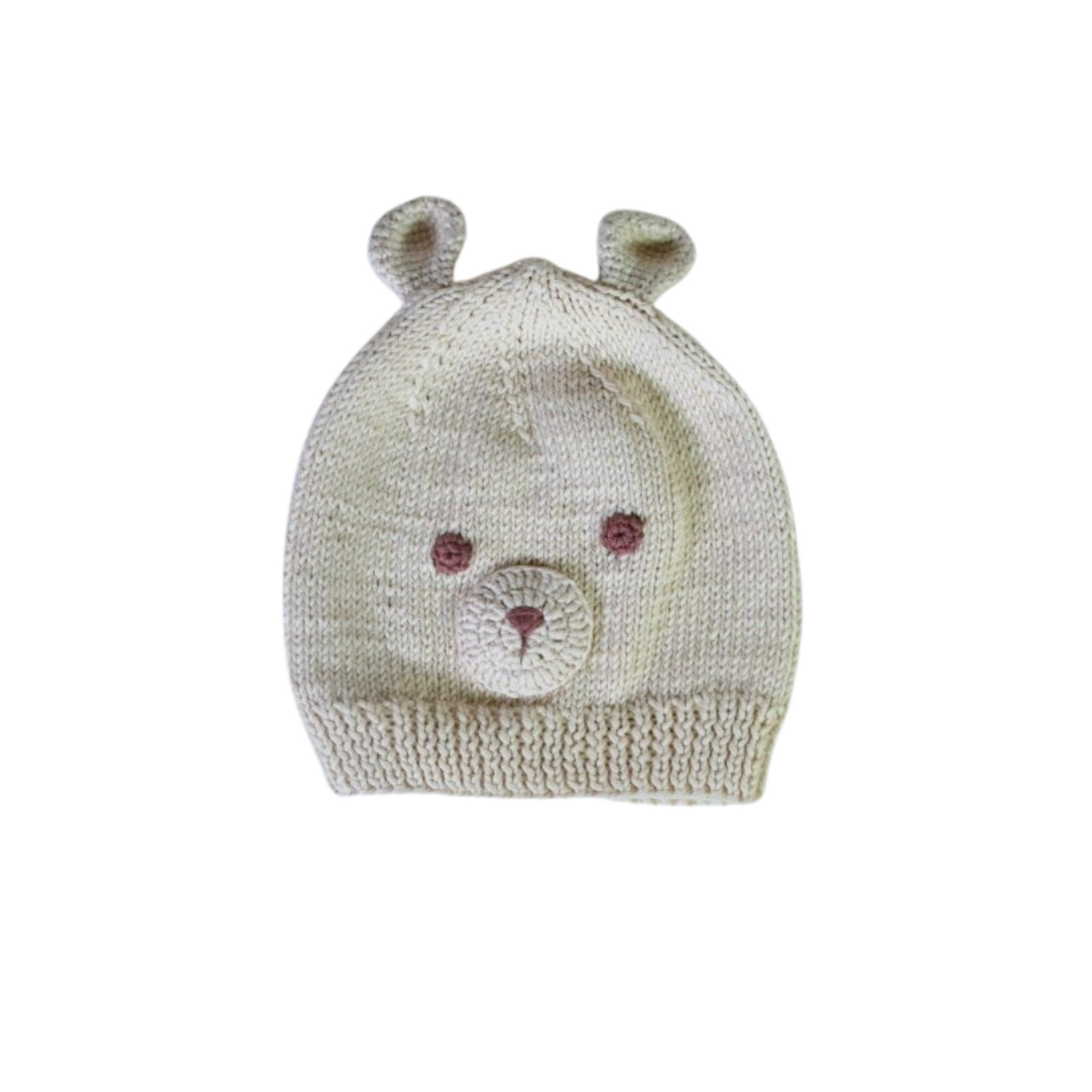 knit bear baby hat knit bear baby hat