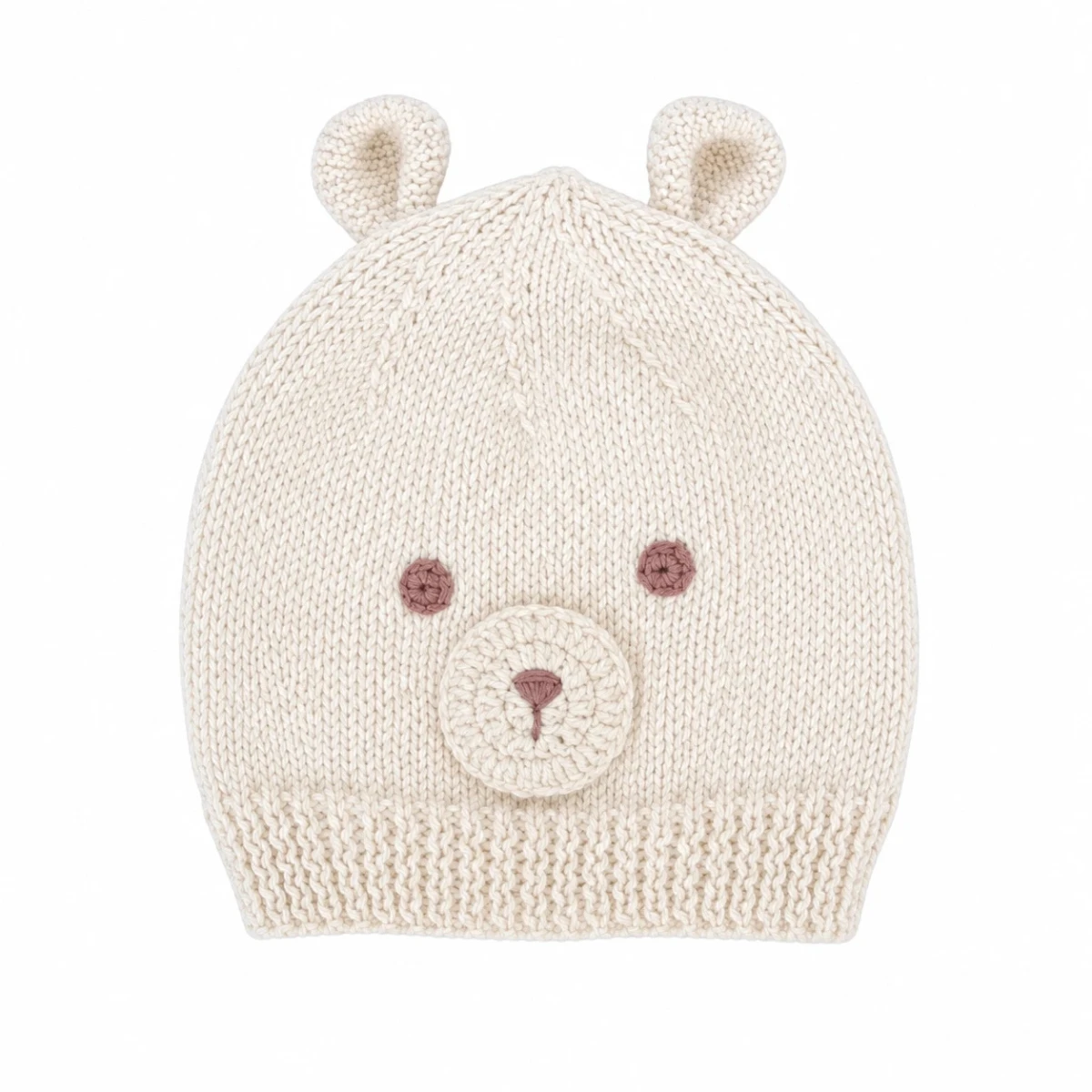 knit bear hat