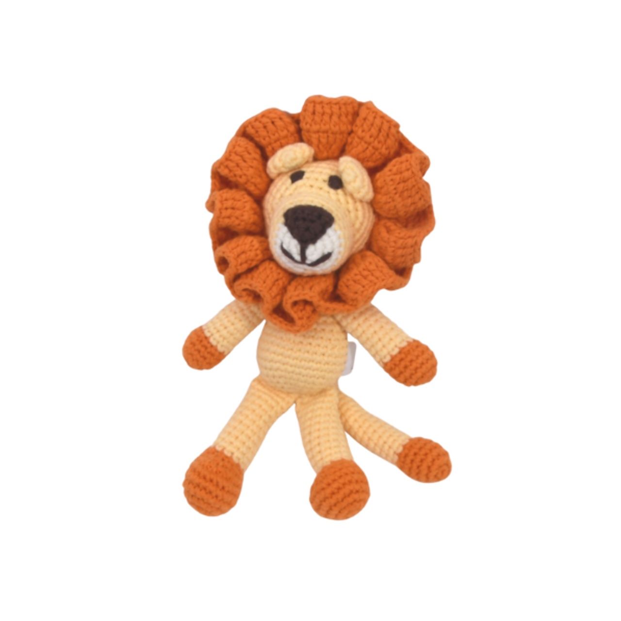 Mini Organic Lion Toy - Stuffed Animal - 8