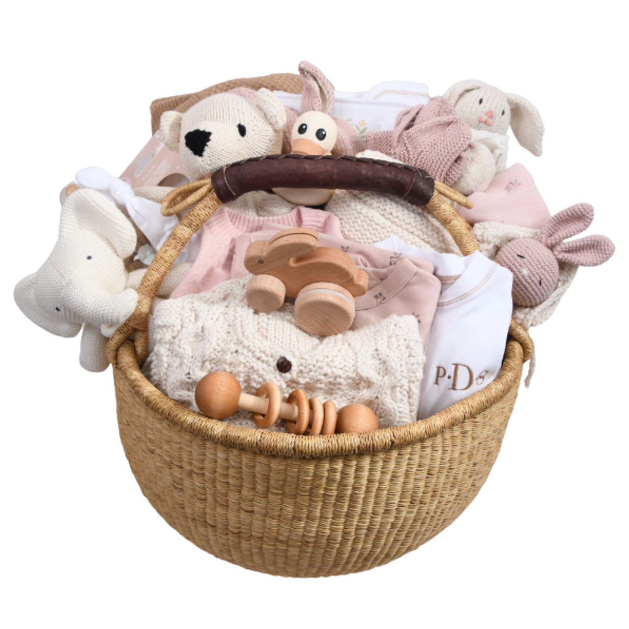 High End Baby Gift Basket, Quality Baby Shower Present