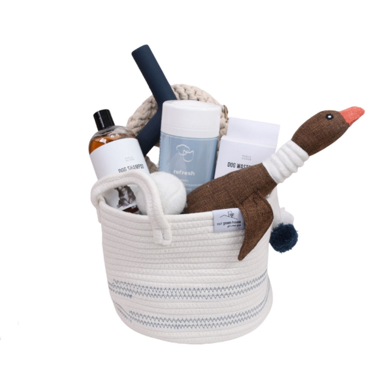 Playful Pup Gift Basket - Out of the Blue
