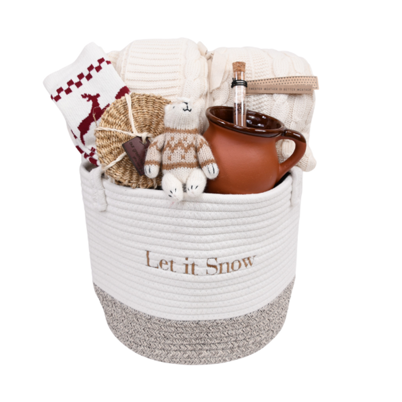 Holiday Gift Basket - Let It Snow Holiday Gift Basket - Let It Snow