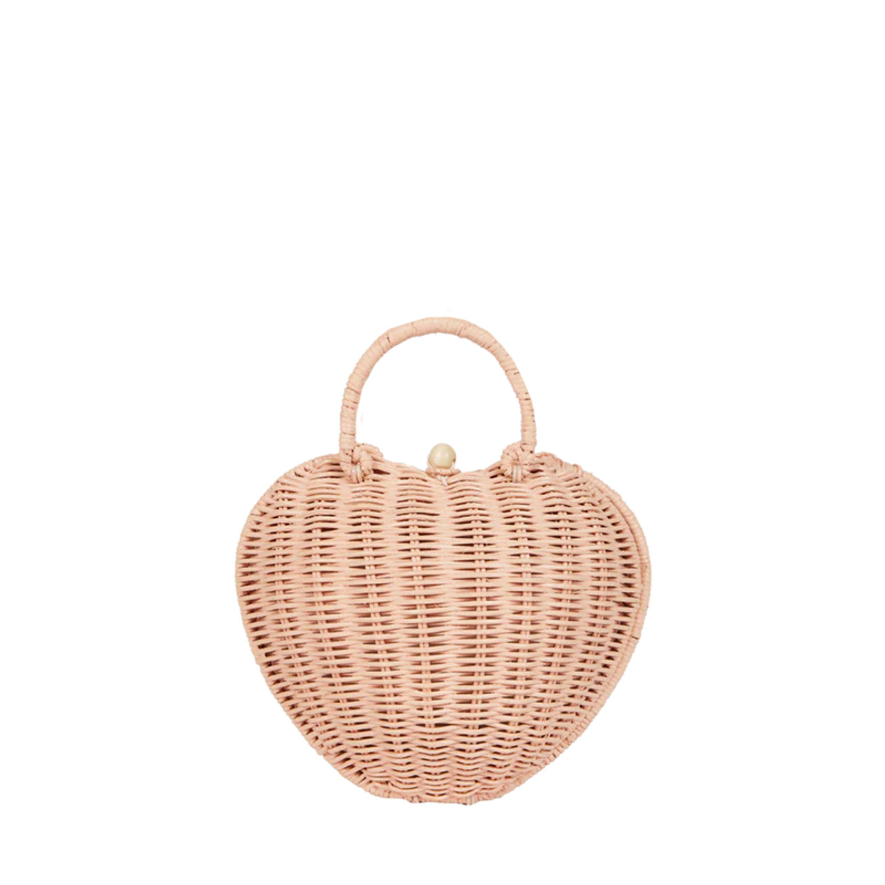 正規品2024her lip to Heart Shaped Basket Bag かごバッグ/ストローバッグ