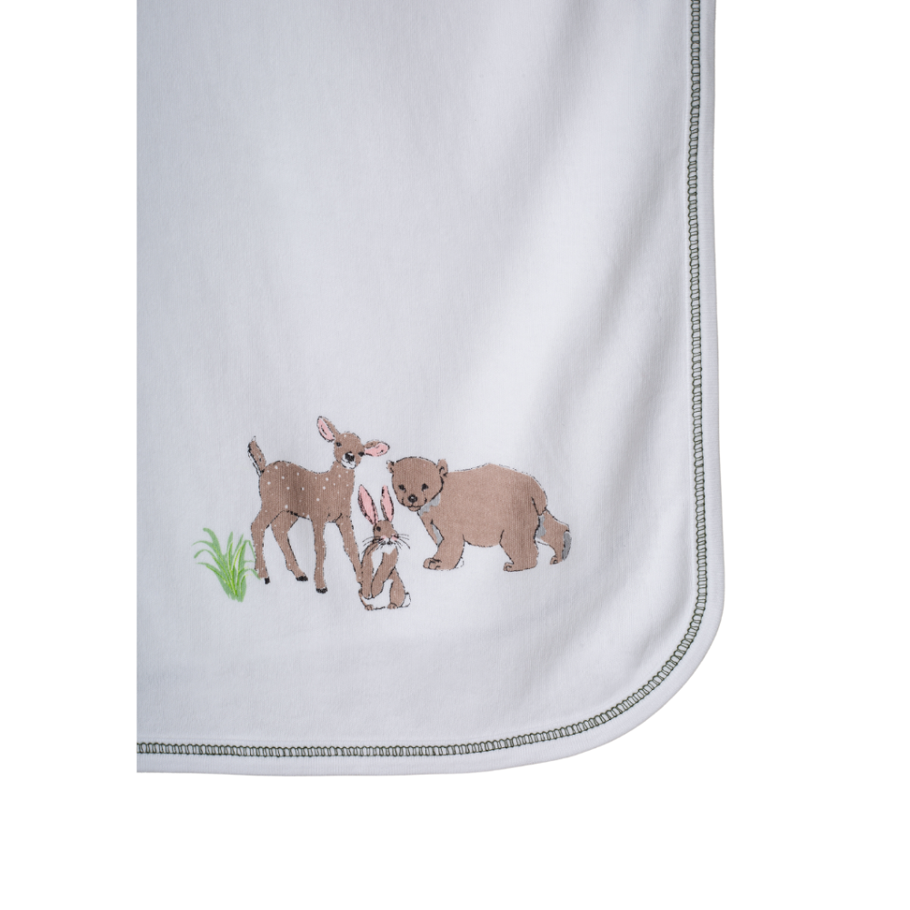 Woodland Friends Baby Romper | Soft cotton One-Piece