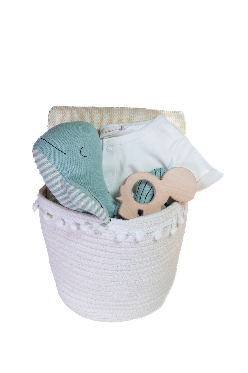 New Baby Gift Basket - Ocean Buddies