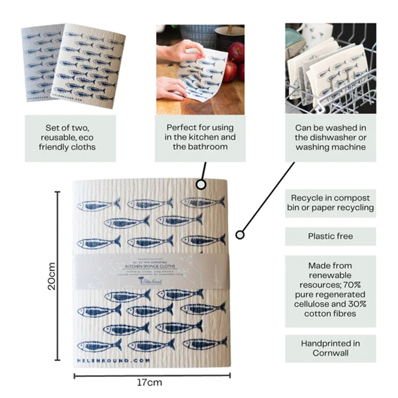 REUSABLE SPONGE CLOTH