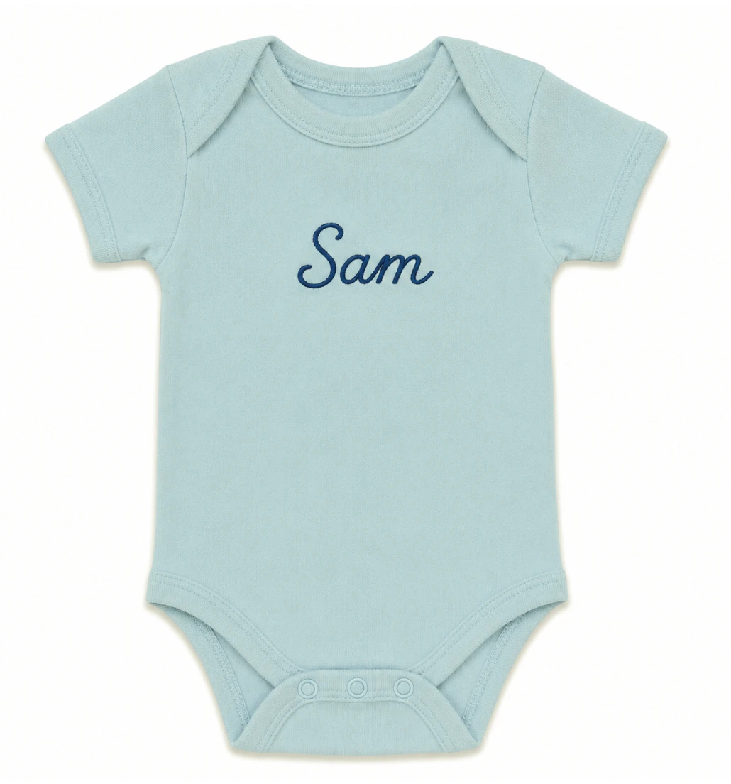 Personalized Baby Clothes  for Boy - Organic