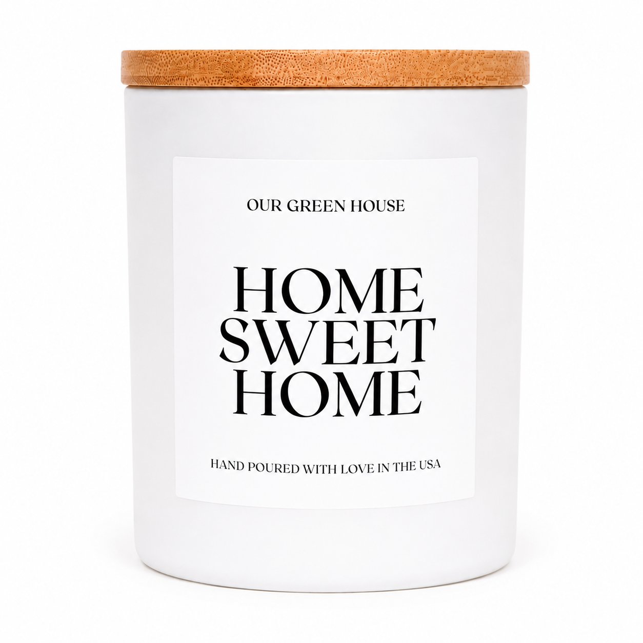 New Home Candle - Home Sweet Home, Rose & Sandalwood