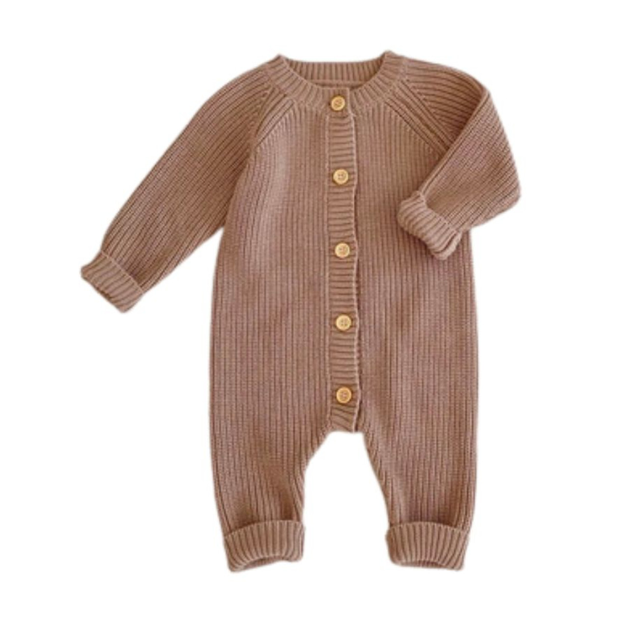 Organic Knit Baby Suit
