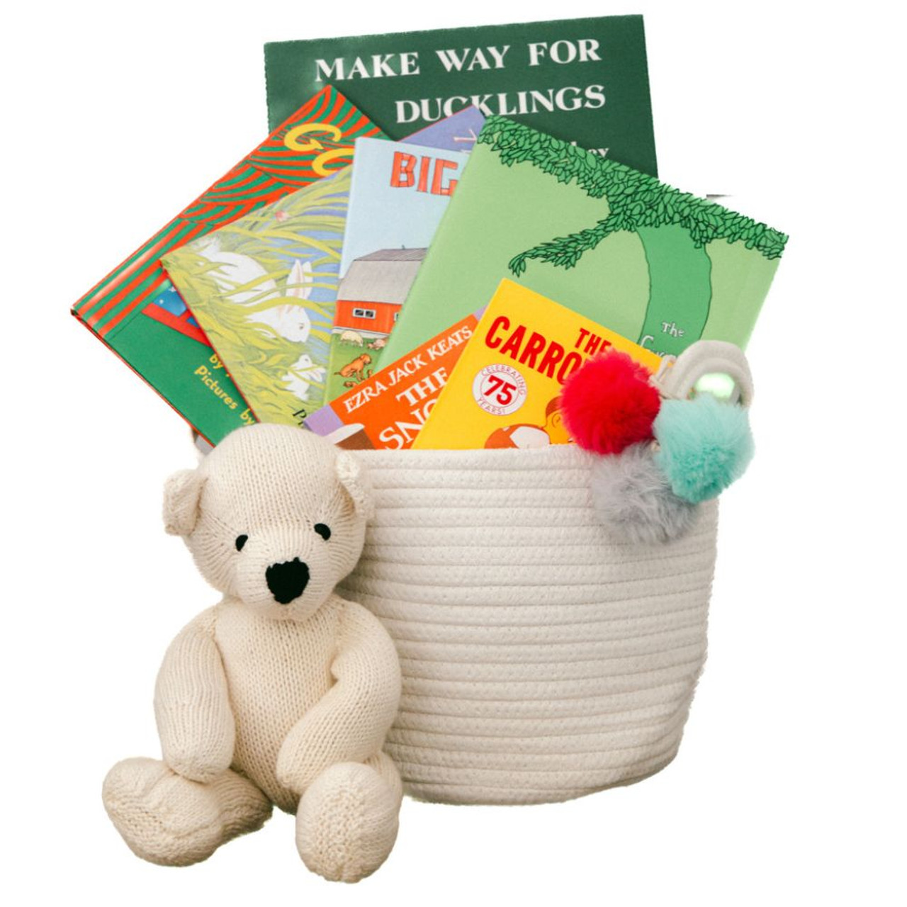 Baby Books Gift Basket - Little Library