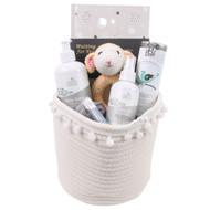 Mom to Be Gift Basket with Necklace & Bunny