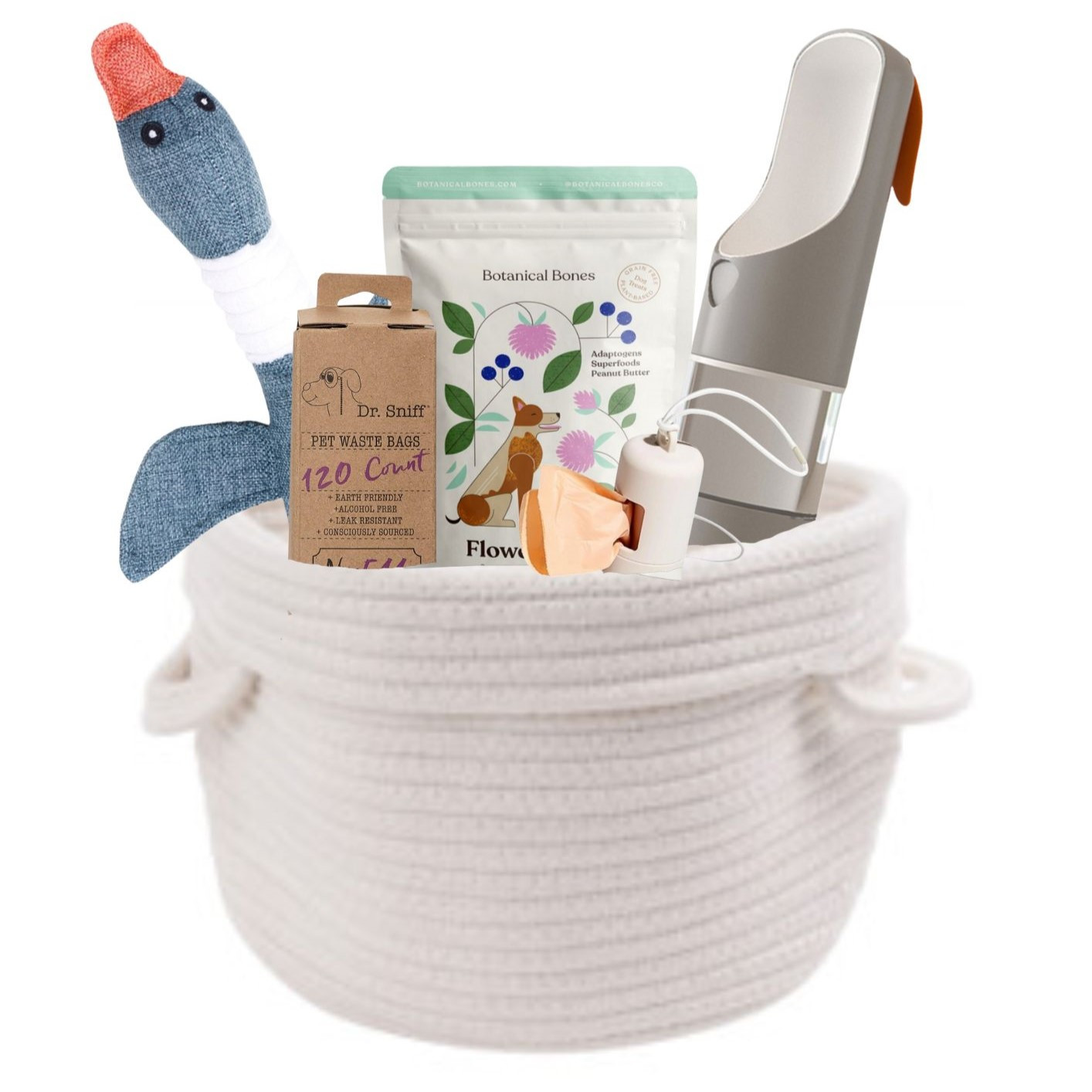 Dog Walker Gift Basket Organic & Natural Pet Treats for Active Dogs