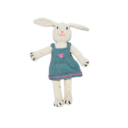 Organic Stuffed Bunny - Iris Rabbit