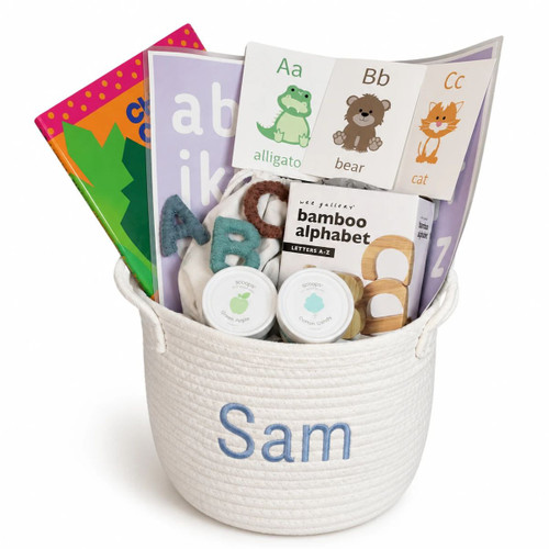 Gift Basket for Preschoolers - A to Z Adventure