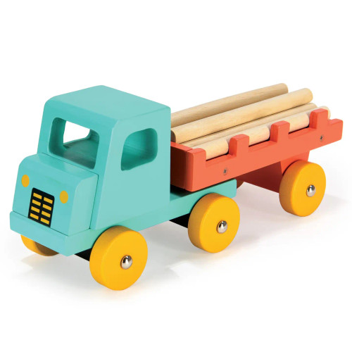Wooden Toy Truck with Blocks - Timber
