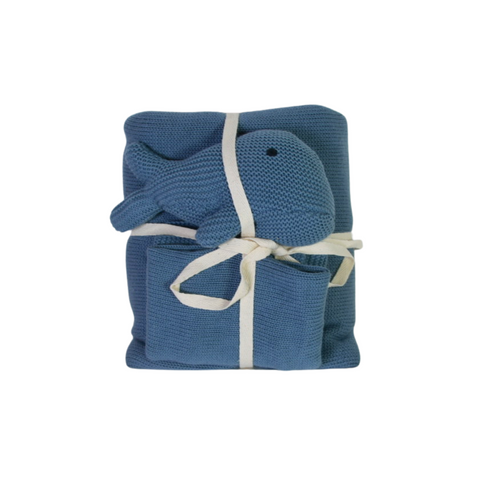 Grab & Go Baby Gift - Blue Whale