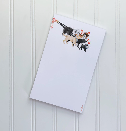 Dog Lovers Notepad