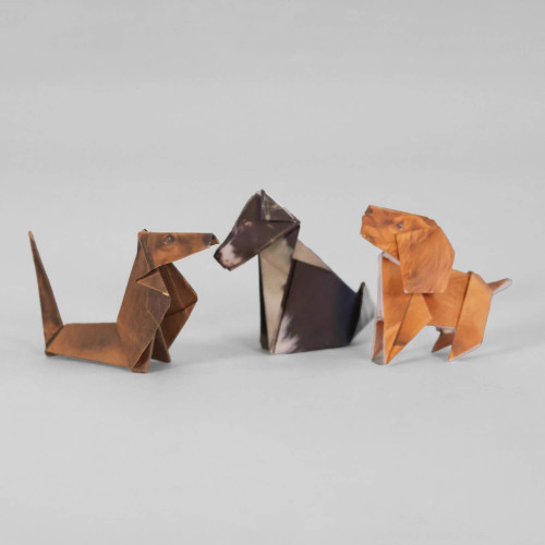 dog origami