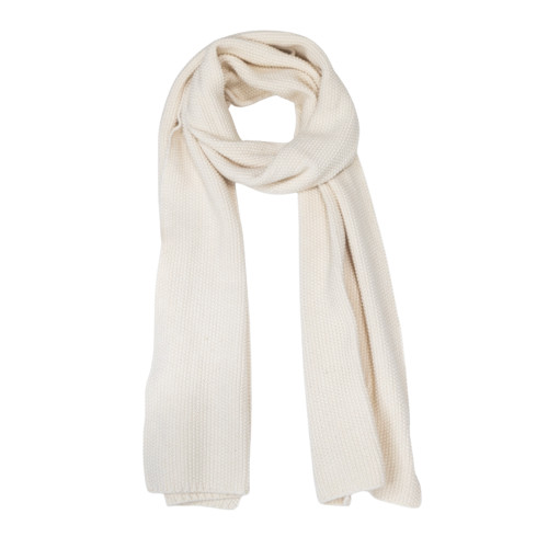 Organic Cotton Scarf - White