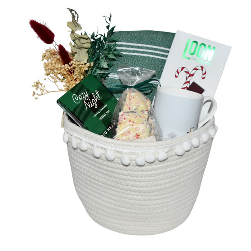 Christmas Gift Basket  - Cozy Winter's Night