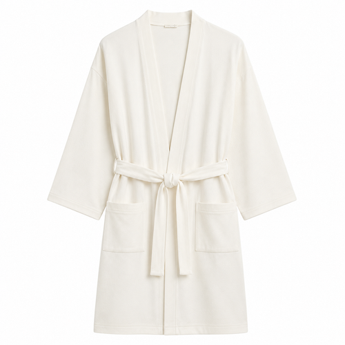 Women Organic Jersey Spa Robe