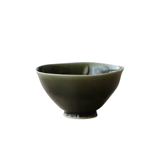 Porcelain Rice Bowl - Green