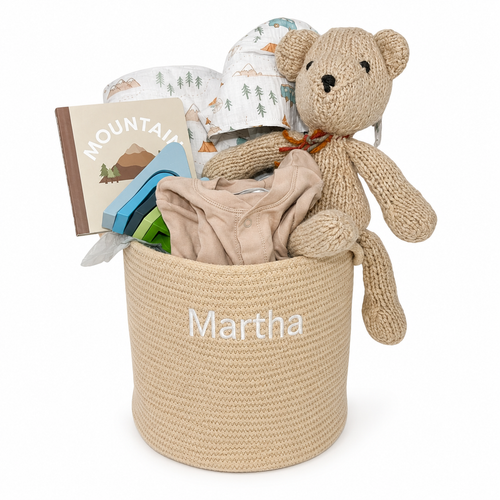 Organic Baby Gift Basket - First Trek