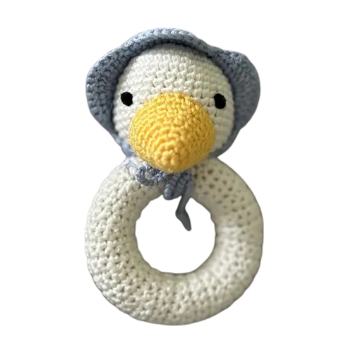 Organic Baby Toys - Mother Goose Rattle