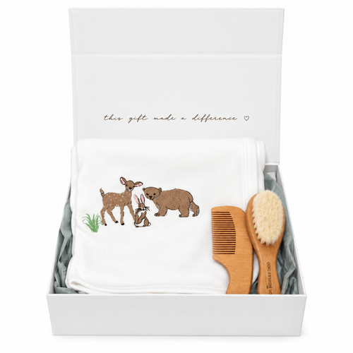 Buy One & We Give One to Charity - BOGO Newborn Gift Set - Woodland