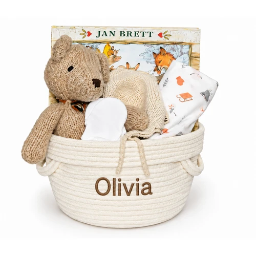 Organic Baby Gift Basket - A Winter's Tale