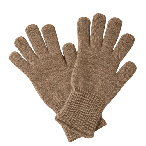 Warm Knit Alpaca Gloves - Fleece Lining