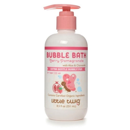 Little Twig Organic Bubble Bath - Berry Pomegranate, 8.5oz