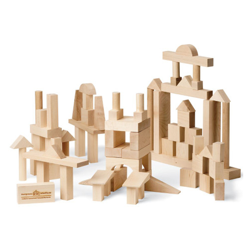 Classic Wooden Blocks - 78 Pieces