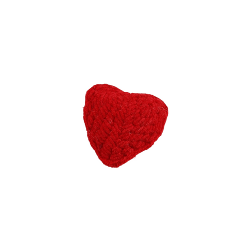 Heart Dog Toy Made with Eco-Friendly Wool