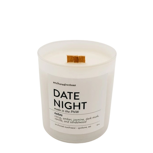 Date Night Candle - Citrus, Amber & Jasmine