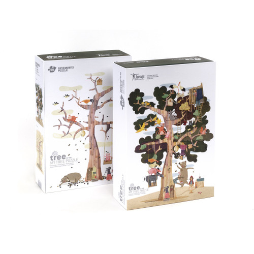 Reversible Tree Puzzle - 50 Pieces