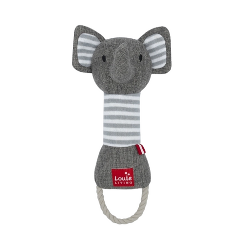 Soft Dog Toy - Elephant Squeaker
