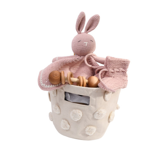 Heirloom Baby Girl Gift Basket - Dreaming of You - Bunny