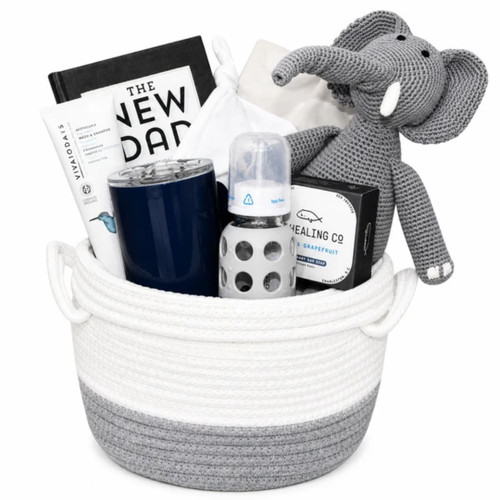 New Father Gift Basket - Daddy & Me