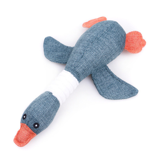 Fetch Dog Toy - Duck, Grey