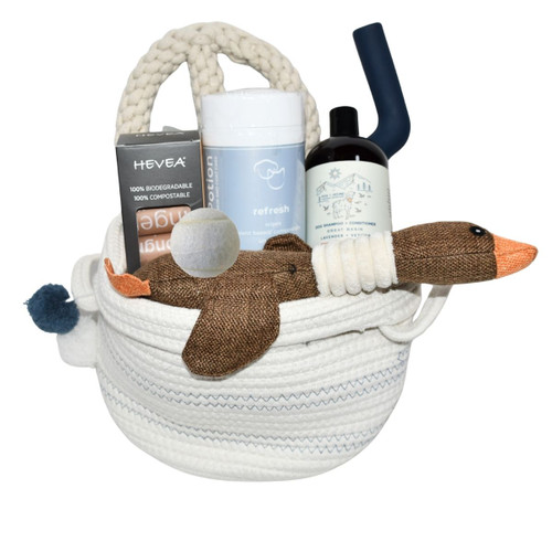 Playful Pup Gift Basket - Out of the Blue