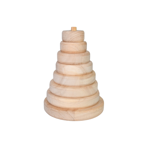 wooden stacking ring